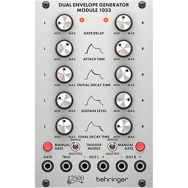 1033 Dual Envelope Generator Eurorack Module