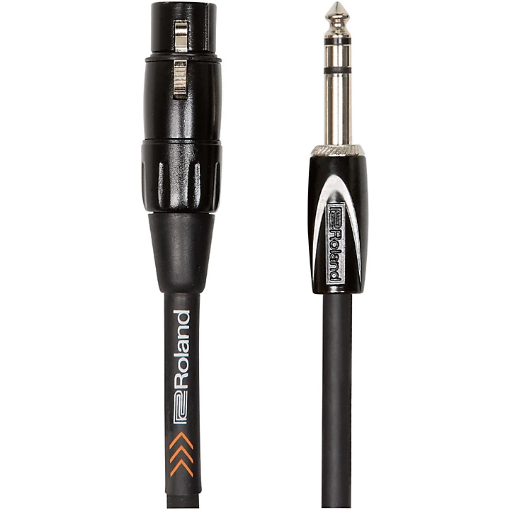 Black Series 1 4 TRS XLRFemale Interconnect Cable