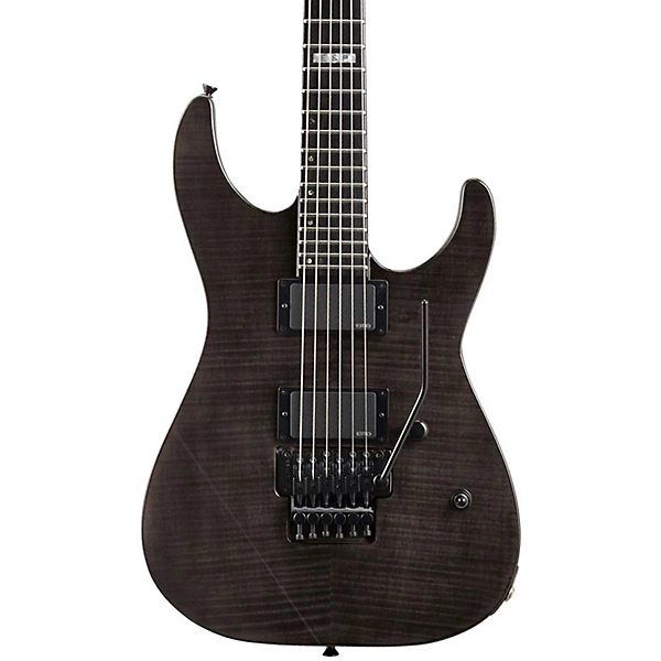 E II M 2 Electric Guitar See Thru Black