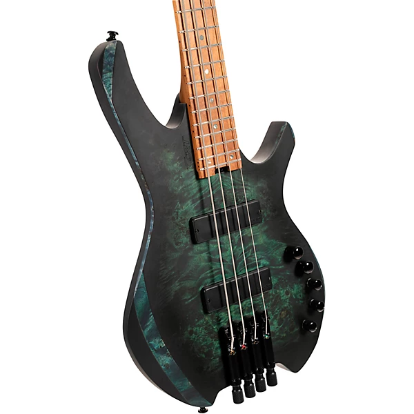 Space 4 Artisan Headless Electric Bass Star Dust Green