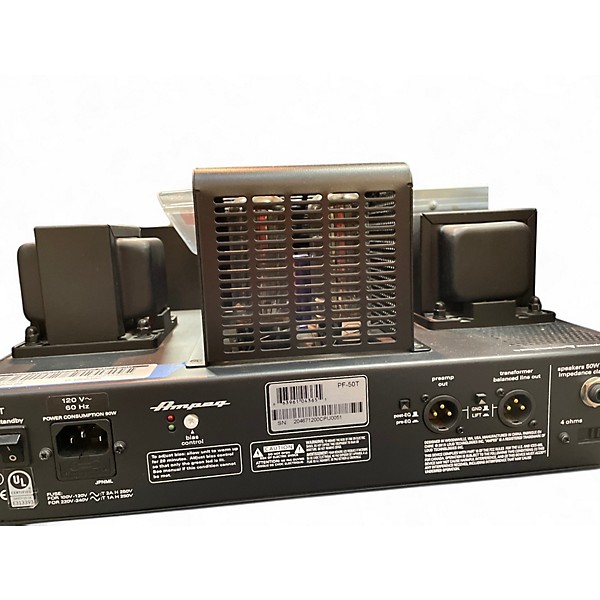 Used Ampeg PF50 Bass Amp Head