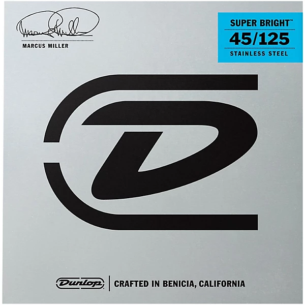 Marcus Miller Super Bright 5 String Electric Bass Strings 45 105