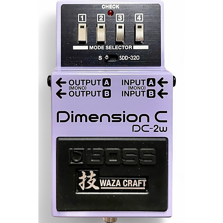 Used BOSS Dimension C DC 2W Effect Pedal