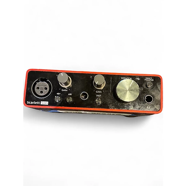Focusrite Used Focusrite Scarlett Solo Gen 3 Audio Interface