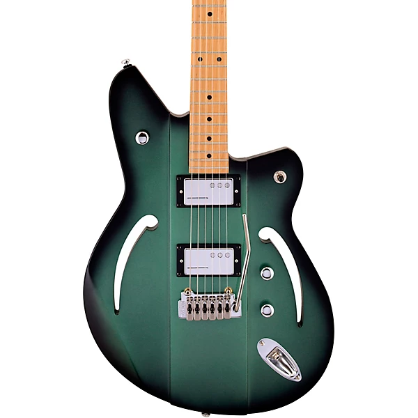 Airsonic W Maple Fingerboard Electric Guitar Metallic Alpine Burst