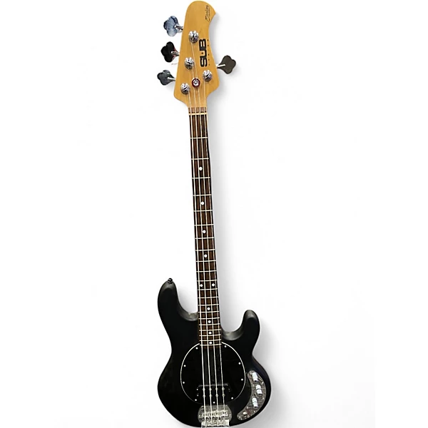 Sterling by Music Man Used Sterling by Music Man Sub 4 Black Electric Bass Guitar