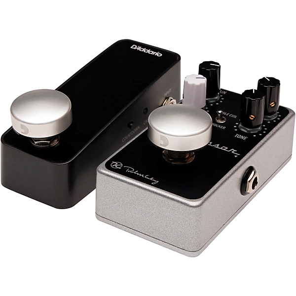 D'Addario XPND Footswitch Topper, Silver 2 Pack