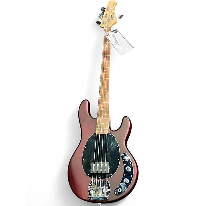 Sterling by Music Man Used Sterling by Music Man Sub 4 Burgundy Electric Bass Guitar