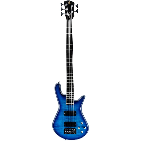 Legend 5 Standard 5 String Electric Bass Guitar Blue Stain