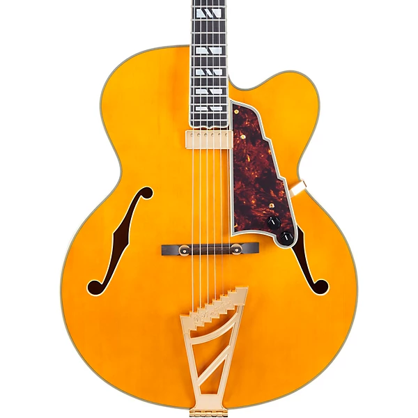 D'Angelico Excel EXL 1 Hollowbody Electric Guitar Amber