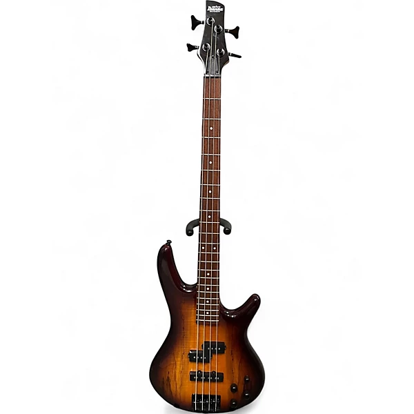 Used Ibanez GSR200SM Brown Sunburst Electric Bass Guitar