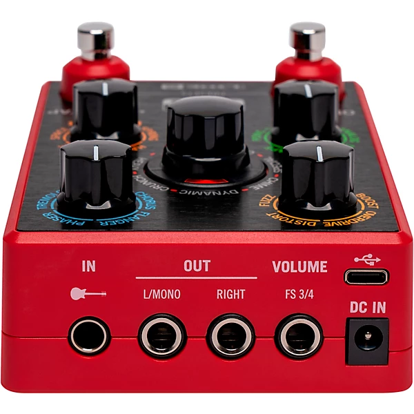 Line 6 POD Express Guitar Effects Pedal Red