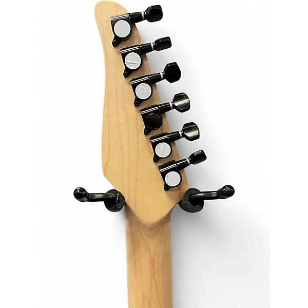 Used Lyxpro double cut black Solid Body Electric Guitar