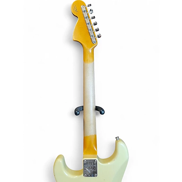 Used 2023 Fender Stratocaster Custom Shop Limited Edition '67 HSS Journeyman Relic Vintage White Solid Body Electric Guitar