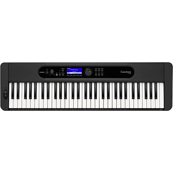 Casiotone CT S400 61 Key Portable Keyboard Essentials Bundle