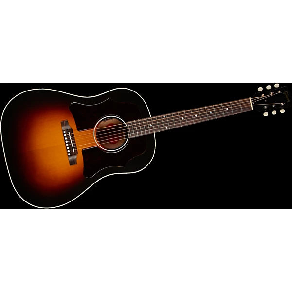 Gibson '50s J 45 Original Double Guard Limited Edition Acoustic Electric Guitar Vintage Sunburst