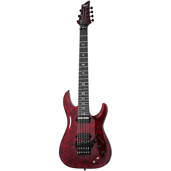 C 7 FR S Apocalypse 7 String Electric Guitar Red Reign
