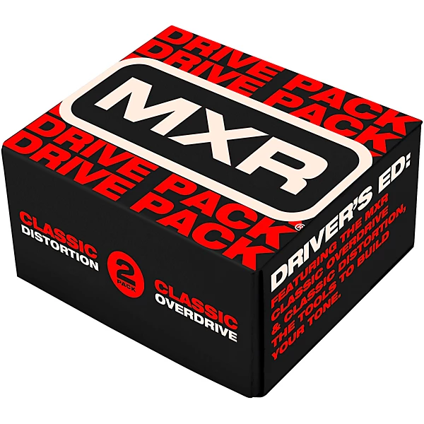 MXR Classic Drive Pack Guitar Effects Pedal Bundle