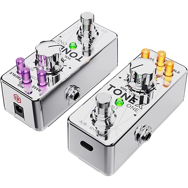 TONEX ONE Limited Edition Joe Satriani Collection Modeling Amp Distortion Effects Pedal Silver