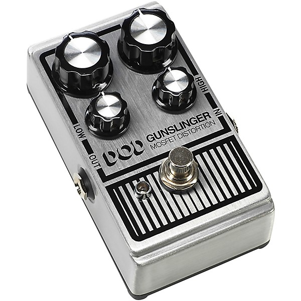 Gunslinger Mosfet Distortion Guitar Effects Pedal