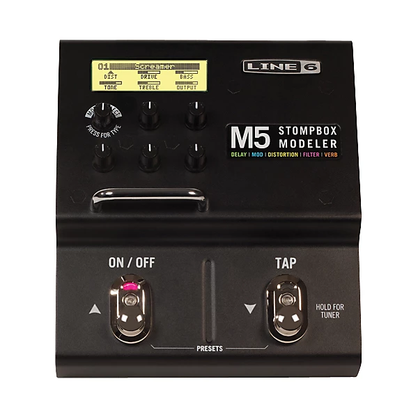 M5 Stompbox Modeler Guitar Multi Effects Pedal