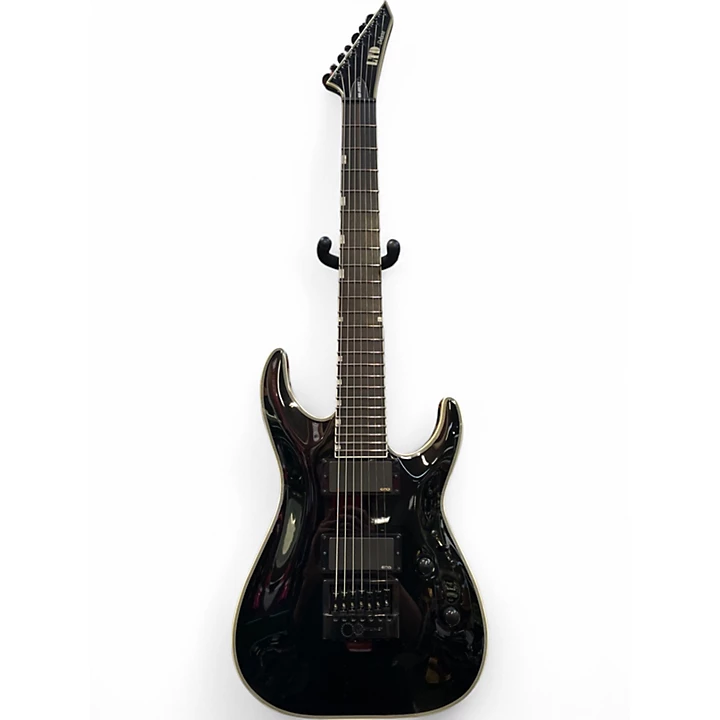 Used ESP LTD MH1007ET Black Solid Body Electric Guitar