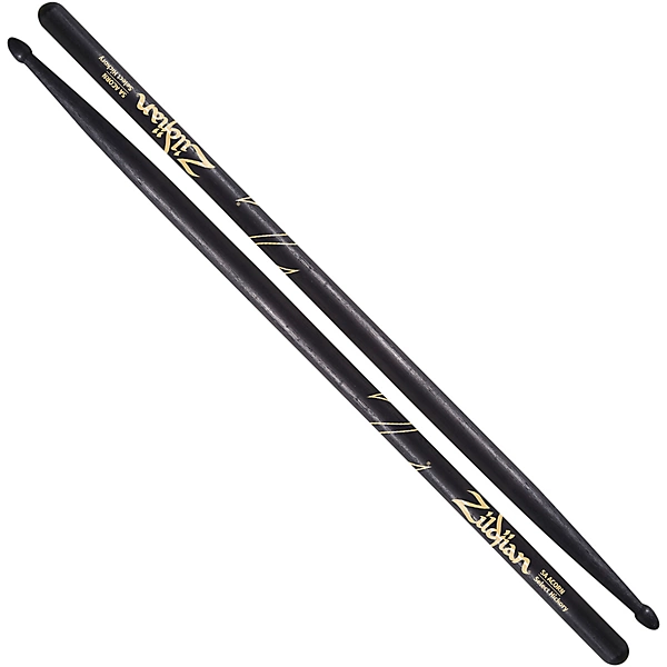 Acorn Tip Drumsticks Wood 5A Black Finish