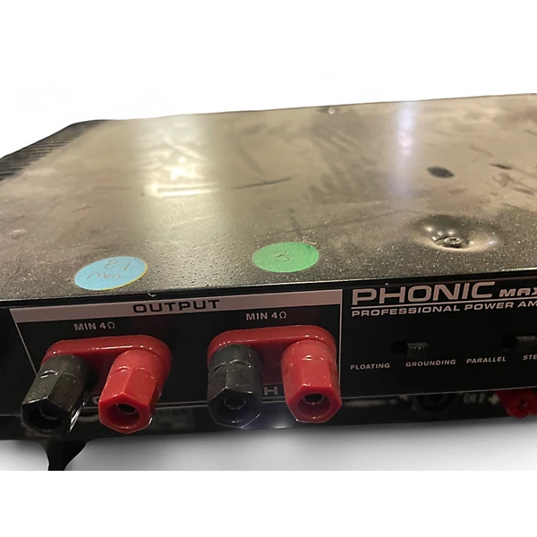 Phonic Used Phonic Max 500 Power Amp.gc