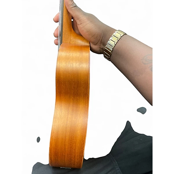 Used Kala Exotic Mahogany U Bass Mahogany Acoustic Bass Guitar