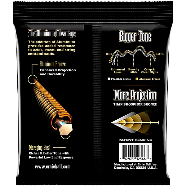 Aluminum Bronze Medium Light Acoustic Guitar Strings