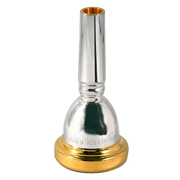 Gold Rim Series Large Shank Trombone Mouthpiece 6 1 2AL