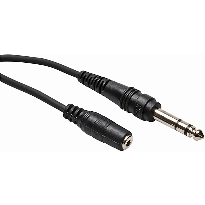 MHE310 Balanced 1 4in TRS Male to Stereo 35mm Female Headphone Extension Cable 10 ft