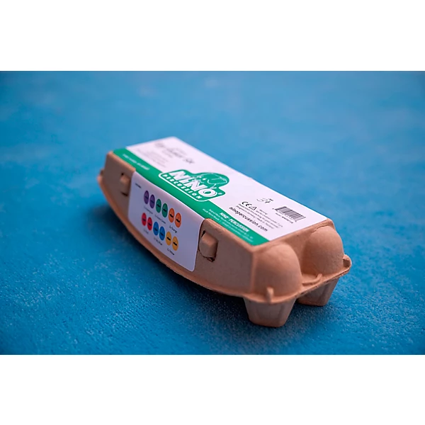 12pc Egg Shaker Set with Carton