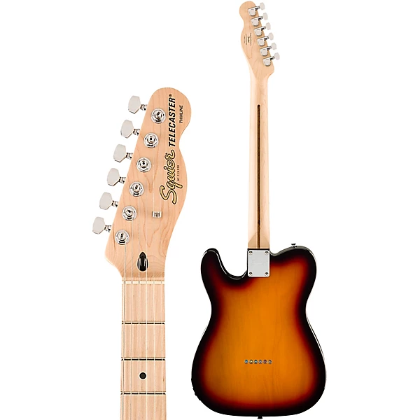Affinity Series Telecaster Thinline Maple Fingerboard Electric Guitar 3 Color Sunburst