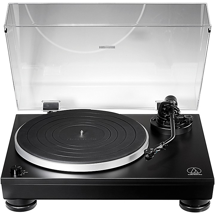 AT LP5X Fully Manual Direct Drive Turntable Black