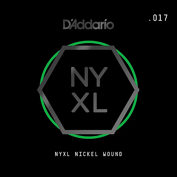 NYNW017 NYXL Nickel Wound Electric Guitar Single String 017