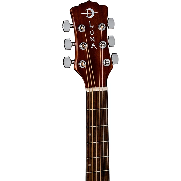 Luna Wabi Sabi Grand Concert Acoustic Electric Guitar Natural