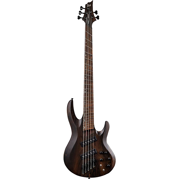LTD B 1005 Multi Scale 5 string Bass Natural Satin