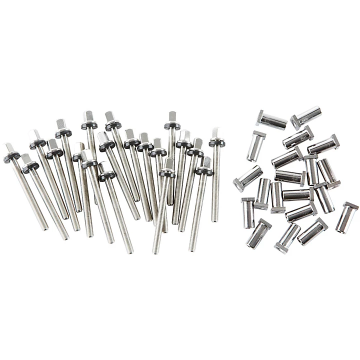 True Pitch Snare Drum Tension Rods 20 pack 5 Inch Deep Drum