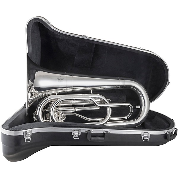 KMT410 Performance Series 3 Valve BBb Marching Tuba Silver plated