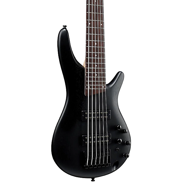 Ibanez SR306EB 6 String Electric Bass Guitar Weathered Black