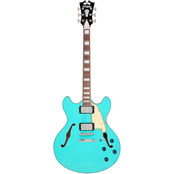 Premier DC Semi Hollow Electric Guitar Surf Green