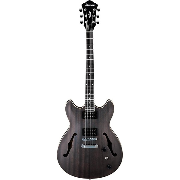 Ibanez Artcore AS53 Semi Hollow Electric Guitar Flat Transparent Black