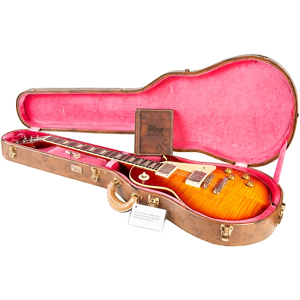 1959 Les Paul Standard Reissue Limited Edition Murphy Lab with Brazilian Rosewood Fingerboard Electric Guitar Toms Cherry