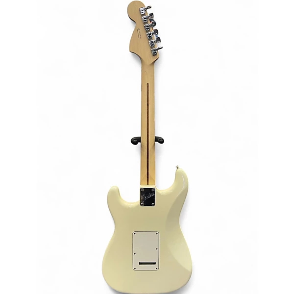 Fender Used 2019 Fender LIMITED EDITION AMERICAN PERFORMER STRATOCASTER Olympic White Solid Body Electric Guitar.gc