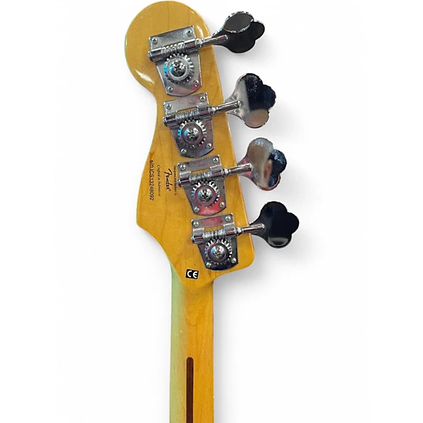 Fender Used 2021 Fender Squier Classic Vibe 60s Jazz Bass 3 Color Sunburst Laurel 3 Tone Sunburst Electric Bass Guitar.gc