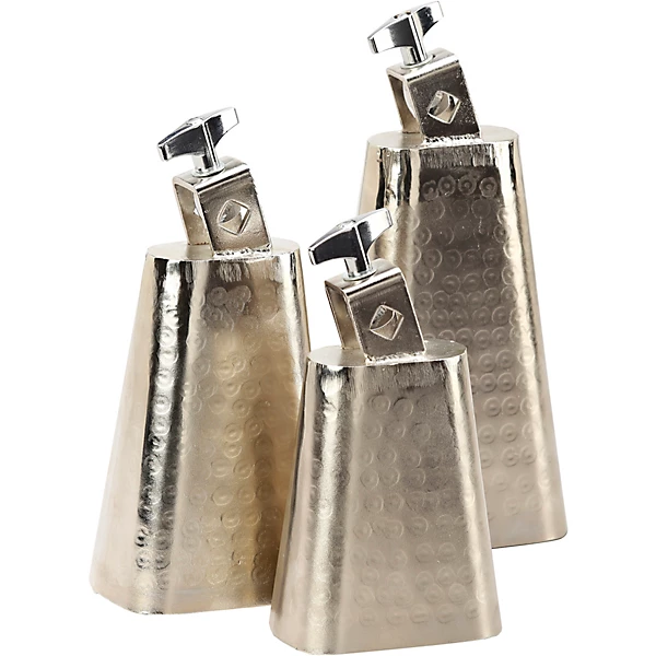 Baja Percussion Hammered Chrome Cowbell 55 in