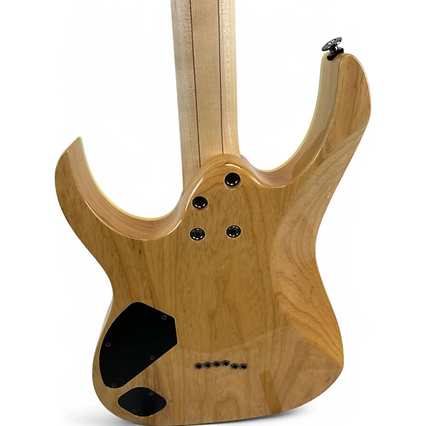 Used Ibanez RG652ahmfx NEBULA GREEN BURST Solid Body Electric Guitar