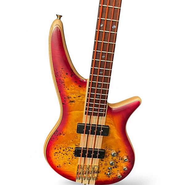 Jackson Used Jackson pro series spectra cherry burst Electric Bass Guitar