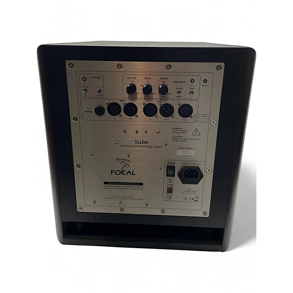 Taylor Used Focal Sub6 Subwoofer.gc